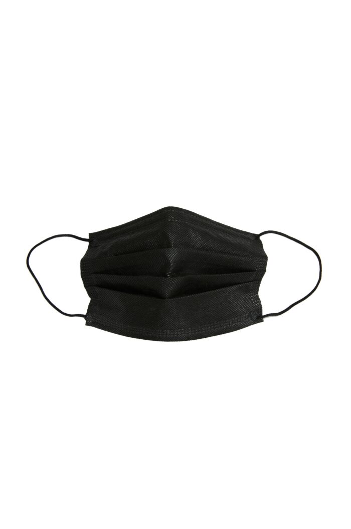 Black 3-Layer Latex Free Disposable Mask