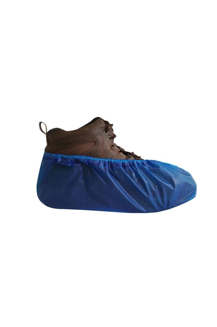 Heavy Duty Blue CPE Shoe Cover, Case 300