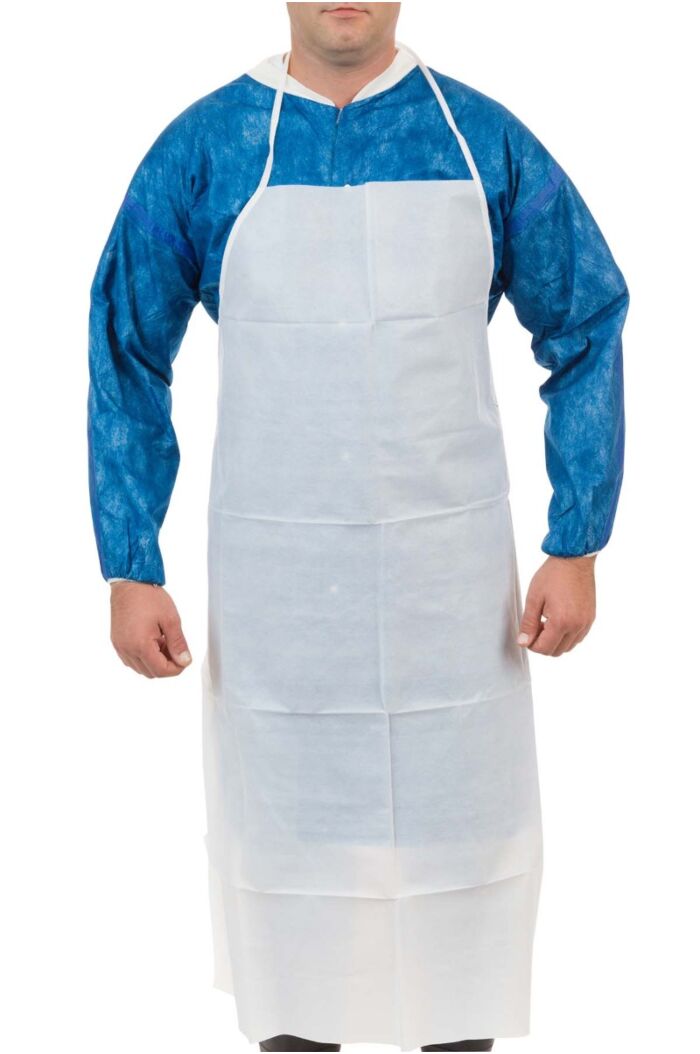 Chemical Resistant Aprons PECoated Disposable Garments