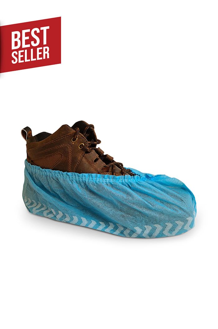 Blue Polypropylene Shoe Cover
