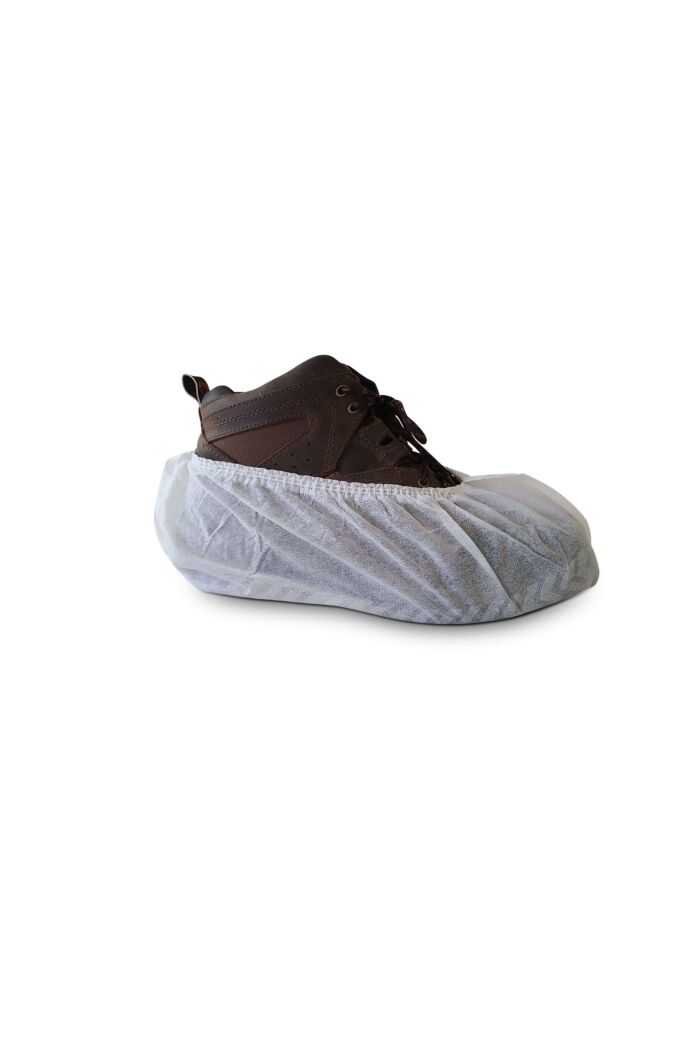 White Polypropylene Shoe Cover
