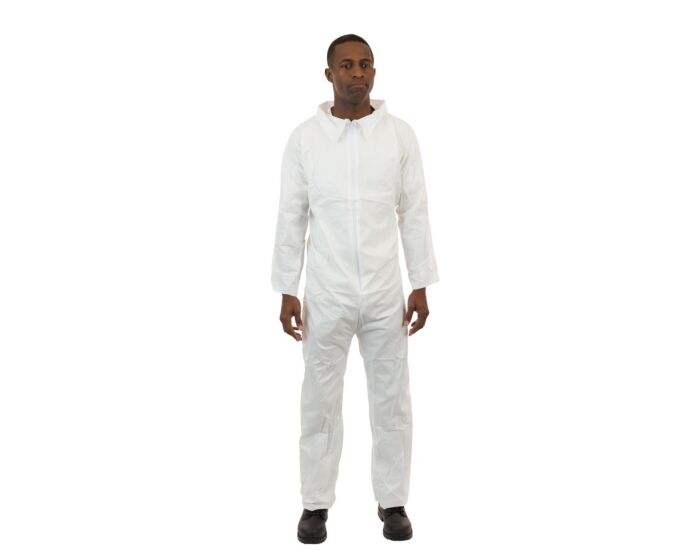 DENIM COVERALL(WHITE) サイズ3 Red Kap® Men's Twill Action Back Coverall with Chest Pockets