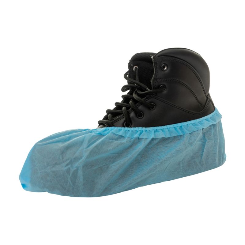 Blue Firm Grip Non Skid Shoe Cover, Extra Large