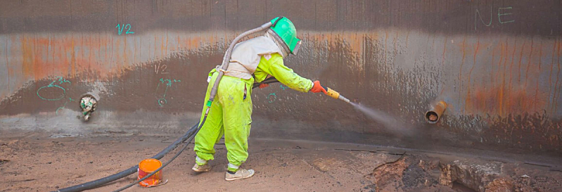 PPE for Vapor Abrasive Blasting
