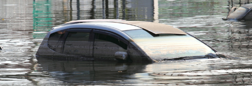 What Should You do When there is a Flashflood While Driving?