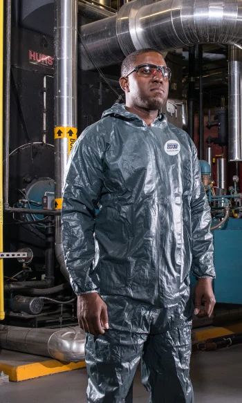 Disposable fire protective clothing for flames and sparks